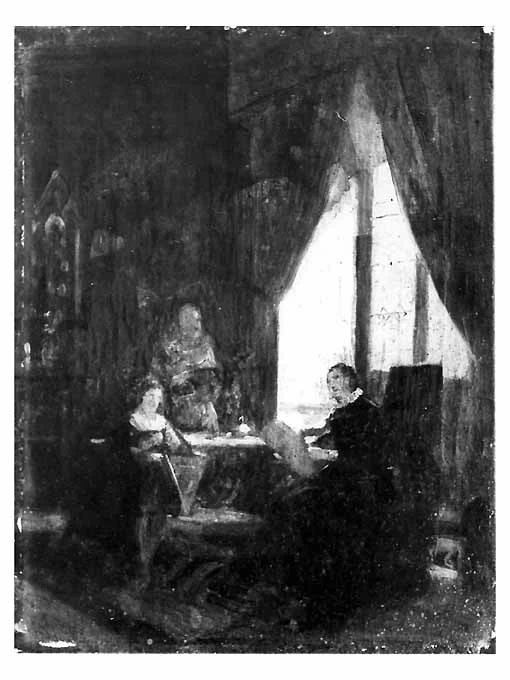 La tempesta di Shakespeare. donne in un interno - Museo Civico, Foggia
